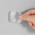 thumbnail image 7 of Sunjoy Tech 6Pcs Clear Door Stopper,Self-Adhesive Silicone Door Knob Wall Guard ,Wall Protector Door Bumper Silencer, 7 of 7