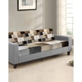 thumbnail image 2 of Black Brown Abstract Couch Cushion Covers Stretch, Washable Sofa Seat Covers Individual Seat Cushion Sofa Slipcovers Oil Painting Color Blocks Couch Cover Furniture Protector S-2PCS, 2 of 7