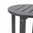 thumbnail image 5 of Round Outdoor Side Table, Patio Garden Stool Coffee End Table Nightstand for Small Spaces, Living Room, Front Porch, Poolside, 5 of 8