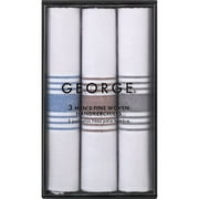 Men's Fine Woven Striped Handkerchiefs, 3-Pack