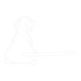 thumbnail image 1 of Maytalsory Reflective Car Stickers Stay Safe And Stylish On Go Funny Dog Moving Tail Decal Vinyl Car Sticker white dog, 1 of 6