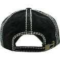thumbnail image 3 of America USA Vintage Distressed Washed Adjustable Baseball Cap Dad Hat, 3 of 4