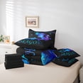 thumbnail image 6 of Homewish Animal Dragons Twin Bedding Sets 7-Piece for Teens Boys Girls,Gradient Universe Galaxy Bedding Comforter Set Microfiber,Starry Sky Breathable Sheet Sets,Lightweight Room Decor,Reversible, 6 of 8