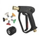 thumbnail image 1 of Mango de pistola para hidrolavadora con 5 boquillas de agua para limpieza de automóviles, liberación rápida de 1/4'', compatible con Karcher, kit de limpieza, 1 of 5
