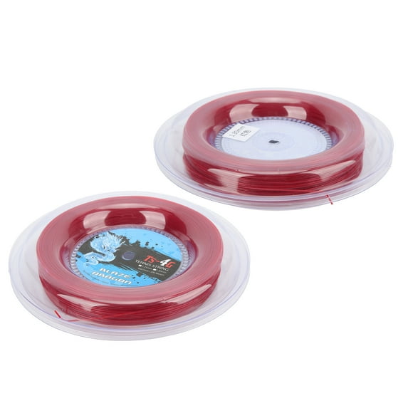 String Reel, Tennis String 200m Polyester High Strength Red for Daily Training