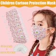 thumbnail image 2 of 5pcs Child Cartoon Dustproof Windproof Foggy Pm2.5 Mask With Gasket Respirator, 2 of 5