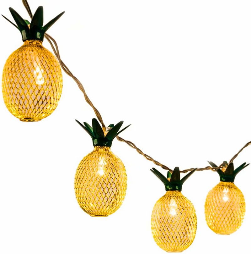 Pineapple string lights 2 meters 10 LED string lights Walmart Canada