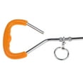 thumbnail image 3 of Estaca de de acero metálico de 3 metros/5 metros, doble collar, Cable, correa de , cachorro de perro 6mmx5Meter Plata Zulema Cable de amarre para perros, 3 of 8