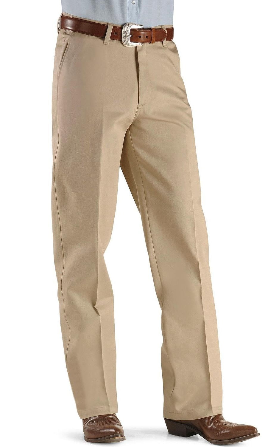 wrangler riata flat front pants
