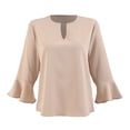 thumbnail image 1 of Blusa George para Mujer, Manga 3/4 Arena Talla G, 1 of 4