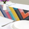thumbnail image 4 of Yayeee Table Runner 90 inches Long Home Kitchen Dinning Party Decoration, Color Striped, 4 of 7