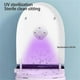 thumbnail image 3 of Mini UV Light Toilet Sanitizer Home Hotel Toilet Germicidal UV Lamp - White, 3 of 5