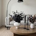 thumbnail image 6 of Black Artificial Flowers Black Eucalyptus Stems Decor | Black Eucalyptus Flowers Faux Eucalyptuses Leaves Branches for Halloween Home Farmhouse Party Table Centerpieces Decoration, 6 of 9
