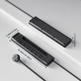 thumbnail image 2 of 6-Outlet Surge Protector Power Strip with 3 USB-C & 1 USB-A Ports, Extension Cord - Power Strips for Home/Office, Black and White Electric Extension Bar, Multi-Device Charging, 2 of 7