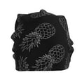 thumbnail image 2 of Kll White Pineapples Winter Fall Beanie Knit Hats For Men & Women - Warm & Soft Stylish Toboggan Caps For Cold Weather, 2 of 9