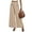 Apricot, variant on Womens Pants Wide Leg High Waisted Palazzo Pants Casual Trousers Work Business Loose Casual Wide Leg Pants with Pockets