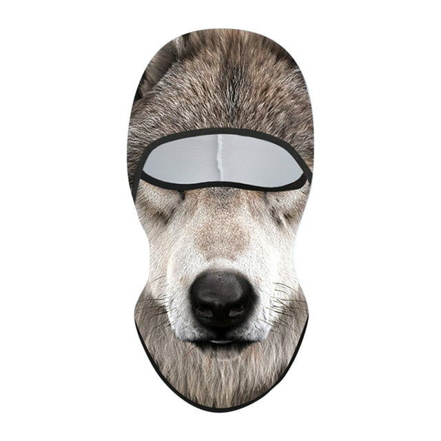 Hearth & Gear 2025 Children's Ski Face Guard Riding Face Guard Cartoon 3D Cat Ski Face Face Guard With Ears Music Festivals Raves Ski Halloween Party Keep Warm Windproof Outdoor Activities Swat for