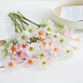 thumbnail image 5 of Artificial Flowers for Outdoors 12 Bundles Faux Silk Daisy UV Resistant Fake Wildflowers Plants with Stems Daisy Arrangements for Home Hotel Living Room Office Outdoor Garden Decorations, 5 of 7