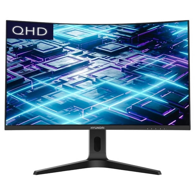 Hyundai HT32CGMBK03 32 Class WQHD Gaming LED Monitor Curvo