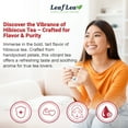 thumbnail image 6 of LeafLea 240 Premium Natural Hibiscus Tea Bags, 100% Natural Dried Hibiscus Flowers, Te De Hibisco, Caffeine-Free, Sugar-Free, 6 of 17