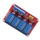 thumbnail image 2 of Módulo de relé optoacoplador de 4 canales Alupre, disparador alto y bajo, 5 V/12 V/24 V(12V), 2 of 8