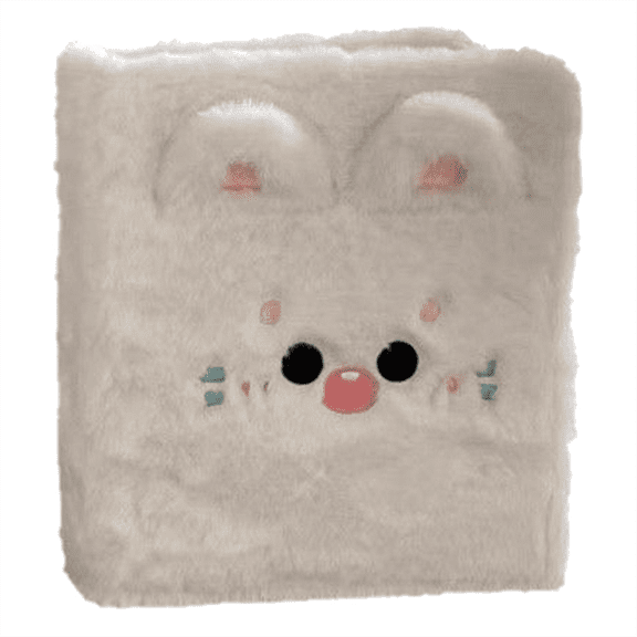 A4-Cartoon Plush Binder, Photo Card Holder, Idol Photo Album Photocards Collect Book Kawaii Stationery Picture Albums