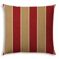 thumbnail image 1 of Joita MADALENA STRIPE Jumbo Indoor/Outdoor Zippered Pillow Cover - Red Fabric, 1 of 3