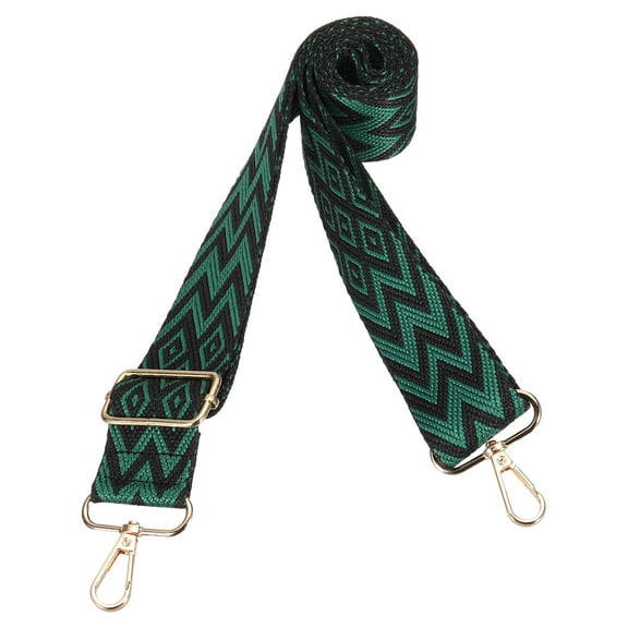 Uxcell 1.5inch Wide Adjustable Replacement Crossbody Purse Strap, Universal Handbag Shoulder Strap, White