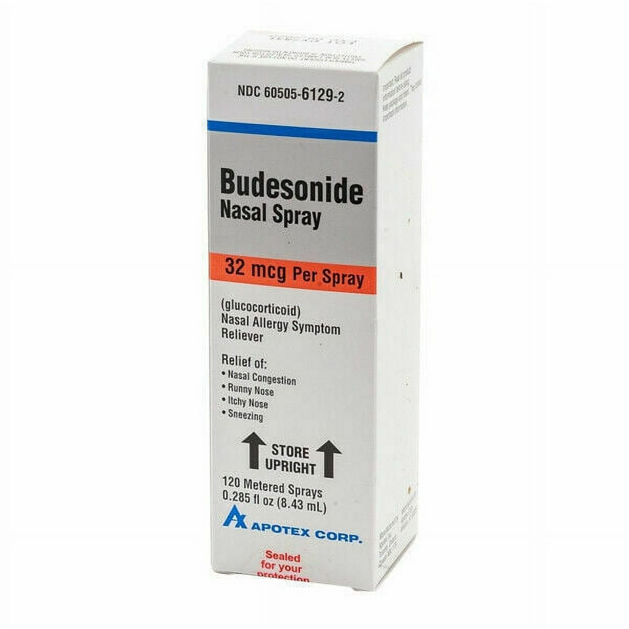 Nasal Spray | Allergy, Nasal Congestion, Runny Nose, Itchy Nose, and Sneezing | 32 mcg - 120 Metered Sprays | 2PK