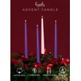thumbnail image 2 of Juego de 4 velas de Adviento Hyoola, color morado y rosa, 30 cm, 10 h de combustión, 2 of 8