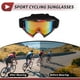 thumbnail image 3 of Gafas de montar de motocicleta Unique Bargains, gafas de ciclismo de lente colorida, marco rojo y negro, 3 of 6