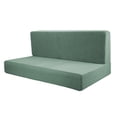 thumbnail image 3 of 2 fundas para asientos de RV, fundas de cojín, mesa de comedor extensible fácil de instalar para RV verde, 3 of 8