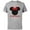 Athletic Heather, variant on Minnie Mouse Stepmom Mom Red Bow Family Mother’s Day - Short Sleeve Cotton T-Shirt for Adults - Customized-Navy
