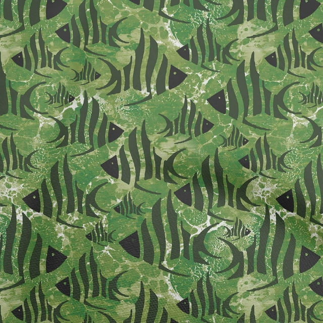 oneOone Viscose Jersey Green Fabric Sea Craft Projects Decor Fabric Printed By The Yard 60 Inch Wide