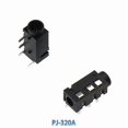 thumbnail image 4 of 100pcs PJ320B 3.5MM Headphone Audio Socket 3/4Pins Audio Interface DIP/SMD, 4 of 5