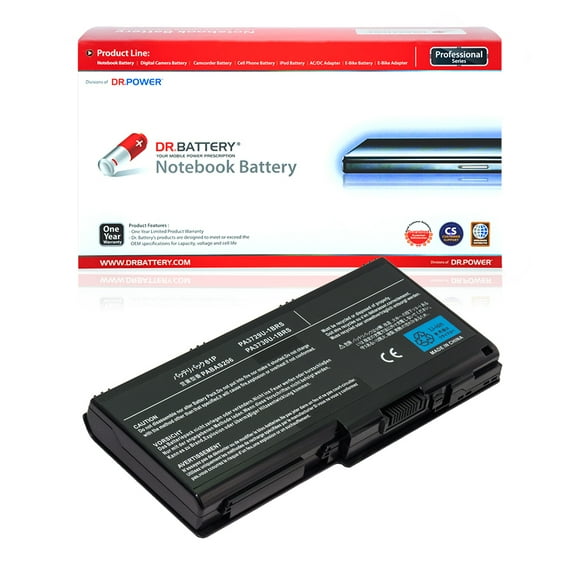DR. BATTERY - Replacement for Toshiba Satellite P505-S8950 / P505-S8970 / P505-S8971 / P505-S8980 / P505-ST5800 / P505-ST5801 / PA3729U-1BAS / PA3729U-1BRS / PA3730 / PA3730U-1BAS / PA3730U-1BRS
