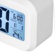 thumbnail image 2 of Réveil numérique LED grand écran, veilleuse électronique, fonction snooze, pour chambre à coucher, maison, bureau, blanc, 2 of 4