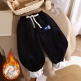 thumbnail image 6 of kpoplk Boy's Sweatpants Kids Joggers Workout Drawstring Teens Athletic Pants Youth Active Trousers with Pockets(Black,7-8 Y), 6 of 6