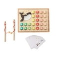 thumbnail image 1 of Baby Aeolian Bells Rattle Educational Toys Children Musical Toys Kids Music Drum Instruments Table Wooden Musical kit, 1 of 8