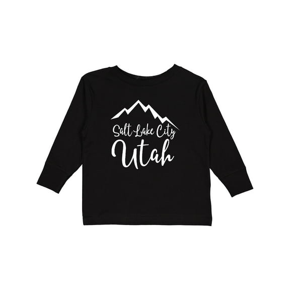 Inktastic Salt Lake City Utah Boys or Girls Long Sleeve Toddler T-Shirt