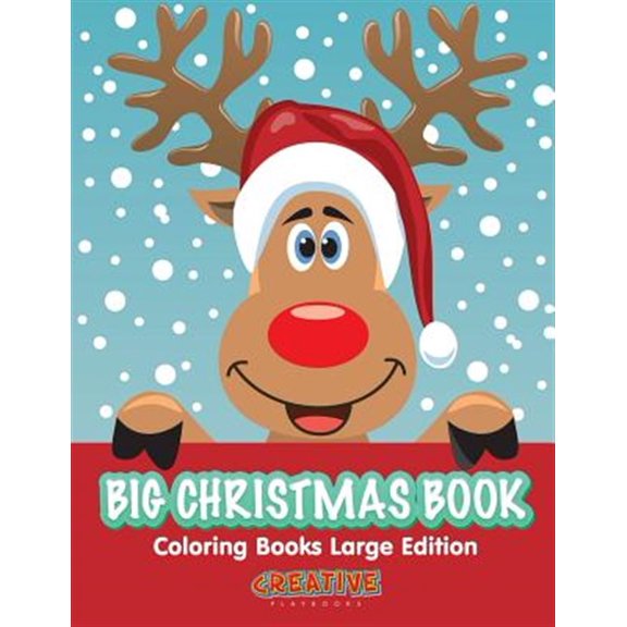 Pre-Owned Big Christmas Book Coloring Books Large Edition, (Paperback)