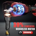 thumbnail image 2 of Cortador Inalámbrico de Metal MtiolHig 1900 RPM con Motor Brushless, 2 of 7