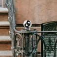 thumbnail image 4 of IDEANATEGRATE Boule de Main Courante en Métal Ronde pour Escalier Accessoire Architectural Argenté Usage Extérieur 1Pcs, 4 of 8