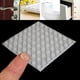 thumbnail image 2 of 100 topes de puerta anticolisión de silicona autoadhesivos para eliminar el ruido., 2 of 8