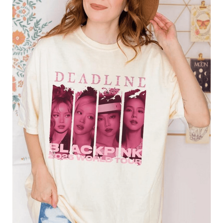 BLACKPINK DEADLINE TOUR Tシャツ CROP TEE L blackpink-logo-crop-tee-