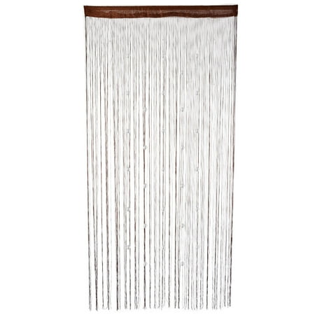 Polyester Door Window String Bead Curtain Tassel Decor 100 X