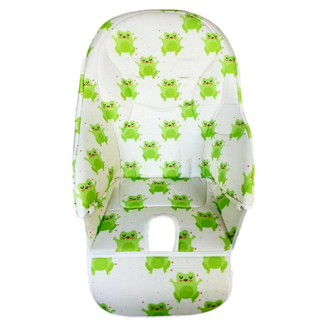 Baby High Chair Cushion Baby High Chair Cover Replacement Breathable Pu Leather Cover For Kids Dining Chairs Kids Dining Chairs Seat Cushion Multiple Patterns Cushion
