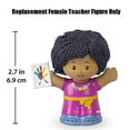thumbnail image 5 of Replacement Part for Little People School Teacher and Student Playset - HBW66 ~ Replacement African American Female Teacher, 5 of 5