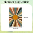 thumbnail image 6 of ONETECH Sun Stripes Art Golf Towel Christmas 24x16in 1PC, 6 of 7