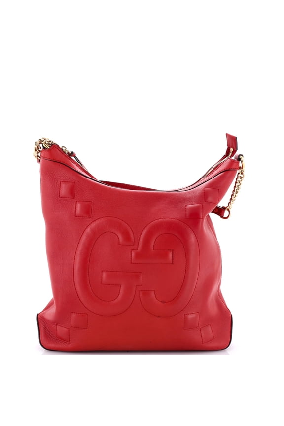 Pre-Owned Apollo Hobo GG Embossed Calfskin Large By Rebag